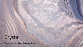  Presentation with structure - Slides enhanced with quartz - background with light agate structure background and a light gray colored foreground