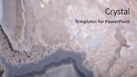  Presentation with structure - Audience pleasing slides consisting of quartz - background with light agate structure backdrop and a light gray colored foreground