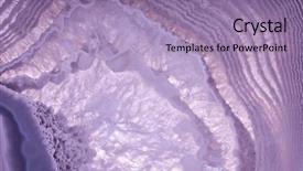  Presentation with structure - Theme with quartz - background with light agate structure background and a coral colored foreground