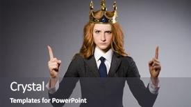  Presentation with queen - Colorful theme enhanced with multicolored party streamers confetti and drinking straws on a white background as a festive or new year background copy space in the center for your text backdrop and a cream colored foreground.