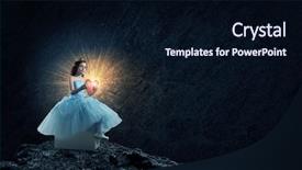  Presentation with princess - Colorful slide set enhanced with queen hearts - she is cute princess backdrop and a wine colored foreground