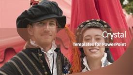  Presentation with spanish - Slides having queen mary of the scots background and a red colored foreground