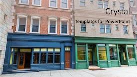  Presentation with empty old paper feather - Amazing PPT theme having quest - empty street of the old backdrop and a mint green colored foreground