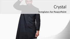  Presentation with christian holy communion concept bible - Amazing slide set having question uncertain with doubt thinking backdrop and a white colored foreground