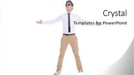  Presentation with physiology body - Audience pleasing PPT layouts consisting of question white man - full body businessman with doubt backdrop and a white colored foreground