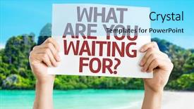  Presentation with questions answers - Slides having questions answers free - what are you waiting background and a arctic colored foreground