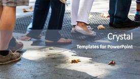  Presentation with queue - Colorful presentation enhanced with queue - turn on the sidewalk backdrop and a ocean colored foreground
