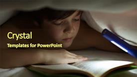  Presentation with quilt - Beautiful slide deck featuring quilt - lighting with a flashlight backdrop and a wine colored foreground