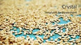  Presentation with colombia - Audience pleasing slide set consisting of quindio - buenavista colombia south america backdrop and a blonde colored foreground