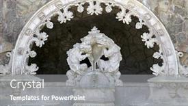  Presentation with principal - Cool new slides with quinta-da-regaleira-one backdrop and a gray colored foreground