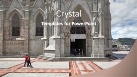  Presentation with gothic cathedral - 