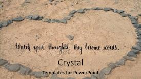  Presentation with philosopher - PPT layouts with quote by ancient chinese philosopher background and a coral colored foreground