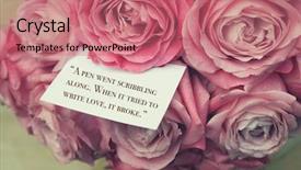  Presentation with ancient persian - PPT theme enhanced with quote by ancient persian poet background and a coral colored foreground