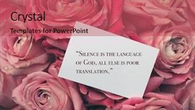  Presentation with ancient persian - Presentation design consisting of quote by ancient persian poet background and a red colored foreground