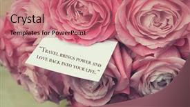  Presentation with ancient persian - Colorful slide deck enhanced with quote by ancient persian poet backdrop and a coral colored foreground