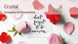  Presentation with awesome - Cool new presentation with quote dont forget to be backdrop and a lemonade colored foreground