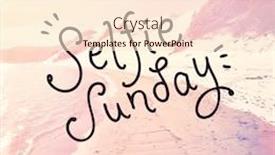  Presentation with quote - Cool new theme with quote-selfie-sunday backdrop and a lemonade colored foreground