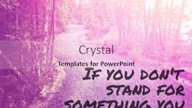  Presentation with quote - Presentation design with quote-with-trail-in-background background and a lemonade colored foreground