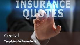  Presentation with cargo insurance man and passenger - Presentation design enhanced with quoted company - insurance quotes concept man working background and a tawny brown colored foreground