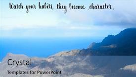  Presentation with philosopher - Colorful presentation theme enhanced with quotes - quote by ancient chinese philosopher backdrop and a teal colored foreground