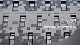  Presentation with windows - Beautiful PPT theme featuring r - wall with a lot backdrop and a gray colored foreground