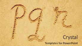  Presentation with fonts - PPT theme having r mer - concept or conceptual abstract set background and a yellow colored foreground