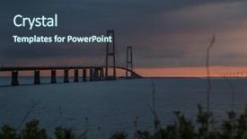  Presentation with rajput sun - Slides with r mer - storeb ltsbroen bridge the sun background and a  colored foreground