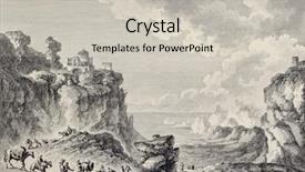  Presentation with paris - Audience pleasing PPT theme consisting of r mer - view of monte san giuliano backdrop and a light gray colored foreground