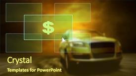  Presentation with racecar - Presentation having racecar - car in the fire outdoors background and a  colored foreground