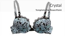  Presentation with paths - PPT layouts consisting of raci - brassiere isolated with clipping paths background and a  colored foreground