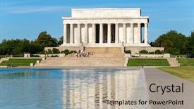  Presentation with racial discrimination - Cool new PPT layouts with racial discrimination - lincoln memorial in washington d backdrop and a  colored foreground