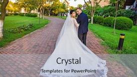  Presentation with racial - Presentation having racial profiling - side view of smiling wedding background and a lemonade colored foreground