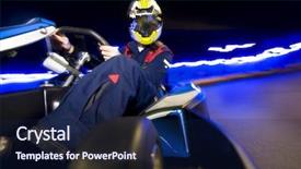  Presentation with corner - Presentation theme having russia and republic of palau background and a lemonade colored foreground