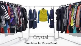  Presentation with different - Cool new presentation with rack-with-stylish-different-colorful backdrop and a white colored foreground
