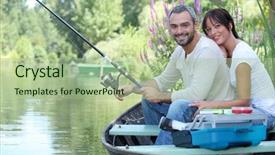  Presentation with radar - Cool new presentation with radar boat - couple fishing backdrop and a mint green colored foreground