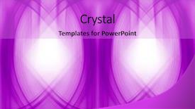  Presentation with abstract - Cool new theme with radial graphics - computer designed abstract background backdrop and a lilac colored foreground