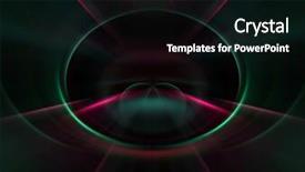  Presentation with abstract - Presentation theme enhanced with radial graphics - computer designed abstract background background and a  colored foreground