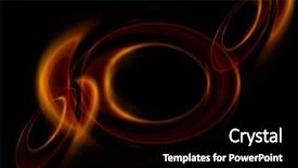  Presentation with abstract - Beautiful presentation design featuring radial graphics - computer designed abstract background backdrop and a black colored foreground