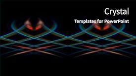  Presentation with abstract - PPT layouts consisting of radial graphics - computer designed colorful abstract background background and a  colored foreground