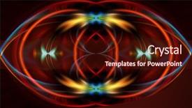  Presentation with abstract orange color wave design - Presentation theme featuring black bear looking into the lense of my camera background and a wine colored foreground