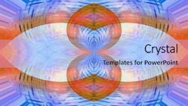  Presentation with tech design abstract technology - PPT theme having radial graphics - computer designed colorful abstract background background and a light blue colored foreground