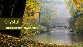  Presentation with hawaii old - Amazing presentation design having radiance brown - autumn - old bridge backdrop and a  colored foreground