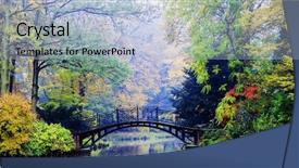  Presentation with old world maps - Amazing slide set having radiance brown - autumn - old bridge backdrop and a  colored foreground