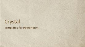  Presentation with brown paper history - Cool new presentation theme with radiance brown - paper backdrop and a soft green colored foreground