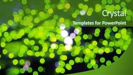  Presentation with texture - PPT theme with radiation effects - abstract background or texture background and a tawny brown colored foreground