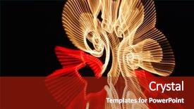  Presentation with effects radiation - Audience pleasing PPT layouts consisting of radiation effects - brilliant rays of light backdrop and a crimson colored foreground