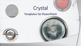  Presentation with taco - Amazing slides having radiator car - image from shapes and objects backdrop and a sky blue colored foreground