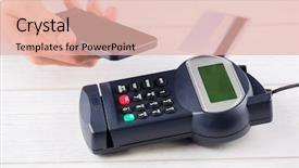  Presentation with oman - Audience pleasing slide deck consisting of radio frequency identification - oman using smartphone to express backdrop and a  colored foreground