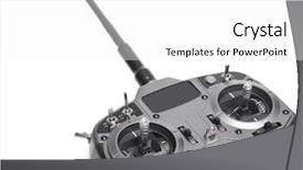  Presentation with control - Audience pleasing presentation theme consisting of bbq beef pork steak garnished with green staff and red chili hot pepper on wooden table with cutlery backdrop and a coral colored foreground