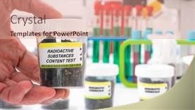  Presentation with radioactive - PPT layouts enhanced with radioactive-substances-radioactive-substances-content background and a coral colored foreground